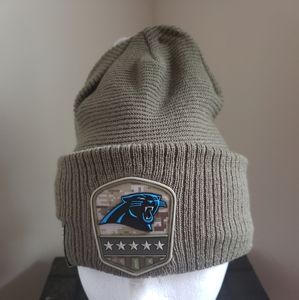 Panthers Cuff Knit Beanie